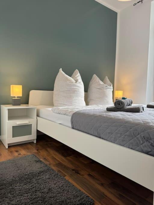 Akk1 - Apartment Im Zentrum Vollausstattung Balkon Magdeburg Kültér fotó